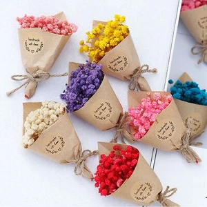 6 Piezas Mini Ramo de Flores Secas para Baby Shower Boda Fiesta Boho Decoración Regalos - Imagen 1 de 10