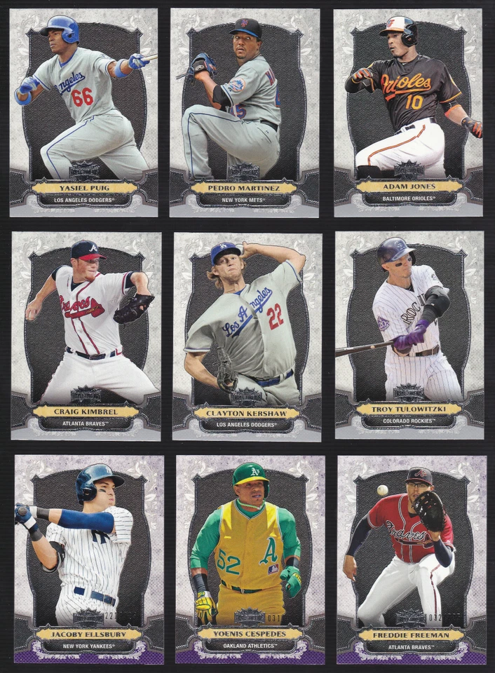 2014 Topps Triple Threads Base Amethyst Emerald Gold You Pick Finish Your Set - Image 1 of 1