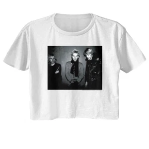 The Police Against The Wall Women's Crop Top - Picture 1 of 3