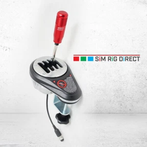 Thrustmaster TH8A TH8S Aluminio MUGEN Palanca de cambios Perilla Sim Racing - Imagen 1 de 5