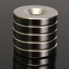 5/10/20/50 Stück N52 Neodym Supermagnete Runde Scheiben Magnet 15x3mm Loch 4mm