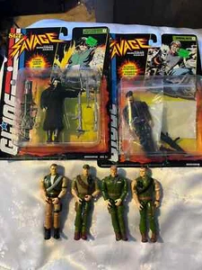 G. I. Joe SGT. SAVAGE figure lot - D Day, General Blitz, Stormtrooper - Picture 1 of 9