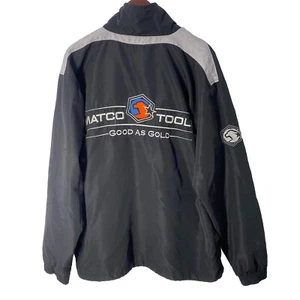 Matco Tools Good as Gold L Water Resistant Windbreaker Shell Work Jacket Flaws - Picture 1 of 10
