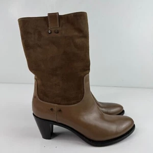 AGL Sued Brown Boots Attilio Giusti EU 41 Italy - Picture 1 of 17