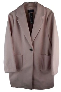 MArks & Spencer Womans Pink Overcoat Jacket Size 14 Brand NEW RRP £49.50 - Picture 1 of 9