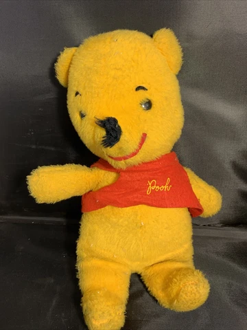 Vintage Gund Mfg Disney 14" Plush Winnie The Pooh Stuffed Animal J. Swedlin Inc Cover