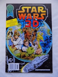 STAR WARS 3D #1 1987! 10TH ANNIVERSARY BLACKTHORNE PUBLISHING HIGH GRADE VF-NM! - Picture 1 of 3