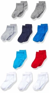 204X01 Hanes 27/10 Boy's Toddler/Baby Ankle Sock 10-Pack NWD - Picture 1 of 1