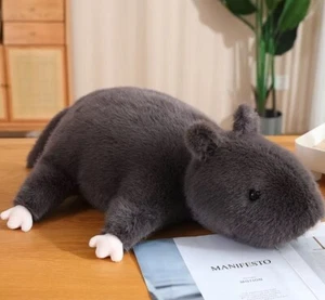 Black Mouse Rat Doll18 Inch Pillow Stuffed Animal PlushToys Birthday Kids Gifts - Picture 1 of 7