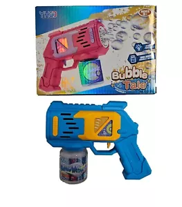 2x Pistola de Burbujas 36-132 Agujero Burbuja Bazooka Pistola Lanzacohetes Máquina de Burbujas Niño - Imagen 1 de 4
