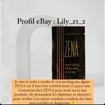 Peeling aux Algues ZENA  100% Authentique 🟡1 Sachet 5g Peeling Professionnel 🟡 - Imagen 1 de 4