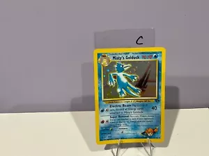 ¡REMOLINO! 😻 Pokémon MISTY'S GOLDUCK Gym Challenge 9/132 * Holo RARO * LP++ - Imagen 1 de 10