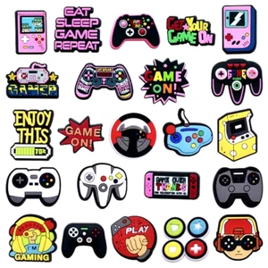 8 Schuh Charms Videospiel Zubehör zufällige Mischung passt Crocs Armband Zubehör - Bild 1 von 5