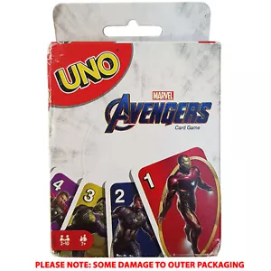 UNO Marvel Avengers Card Game Family Special Rule Edition Disney Super Hero - Picture 1 of 7