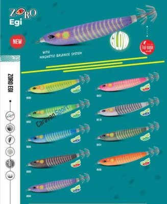 Squid Jig Jatsui Zoro Egi 3.0 Köder Tintenfisch Sutte Künstlich Tintenfische Mag