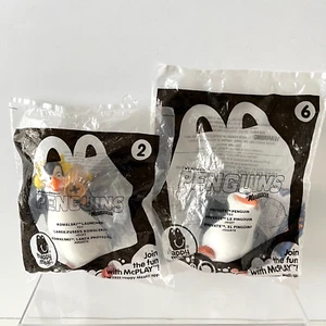 McDonalds Happy Meal Spielzeug Pinguine Madagaskar Kowalski Werfer Privat Pinguin - Bild 1 von 8