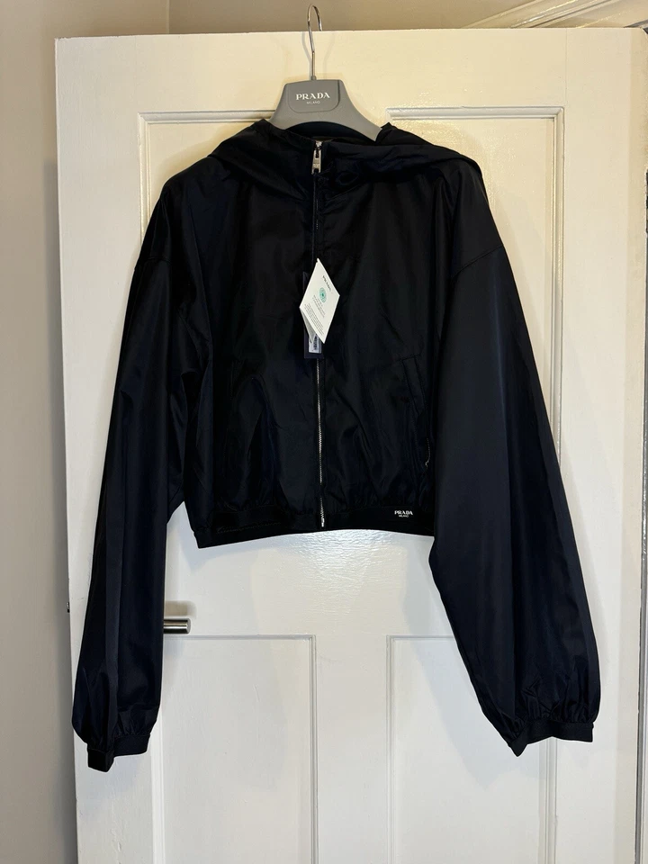 Prada Windbreaker Women Jacket  Size 44. Rrp £1800 - Image 1 of 4