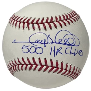Gary Sheffield Signed ROMLB Baseball w/ 500 HR Club Ins Beckett Wit BAS COA Mets - Picture 1 of 2