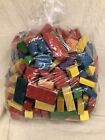 Large Lot Vintage Childrens Building Wood Toy Blocks Play Blocks Over 12 Pounds