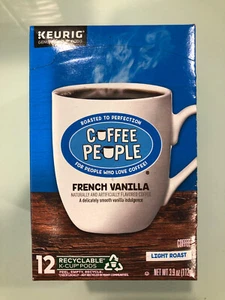 TAZAS DE VAINILLA FRANCESA COFFEE PEOPLE 12CT - Imagen 1 de 2