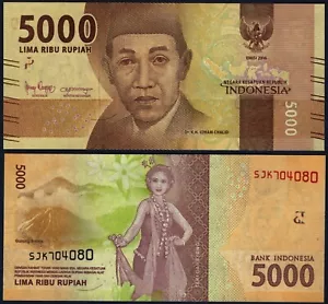 INDONESIA P156a* 5000 RUPIAH* ND2016* UNC GEM* USA SELLER - Picture 1 of 1