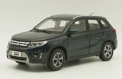 Modelo de coche fundido a presión verde oscuro SUZUKI Vitara escala 1/18 colección de juguetes regalo nuevo en caja Foto 1 de 4