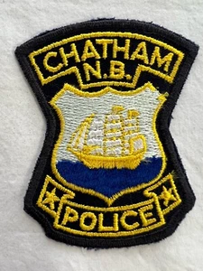 VTG Chatham N.B. Miramichi New Brunswick Canada Police 3’x 3.6’ Patch New - Picture 1 of 5