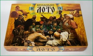Ukrainian Козацьке Лото Popular Old Game Bingo Cossack's LOTO Wood Barrels - Picture 1 of 3