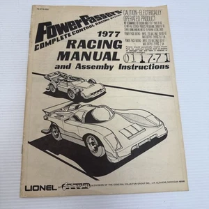 Lionel HO Power Passers Slot Cars Controllo Completo Sistema Corsa Manuale 1977 - Foto 1 di 6