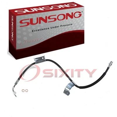 Manguera hidráulica de freno delantero izquierdo Sunsong para Chevrolet Suburban 2000-2006 ak Foto 1 de 4