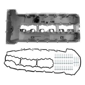 Upgrade Aluminum Valve Cover w/ Gasket For BMW N54 135i 335i 335xi 535i 740i X6 - Picture 1 of 12