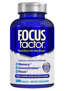 Focus Factor Integratore Alimentare Nutrizione per il Cervello 180 Compresse - Foto 1 di 3