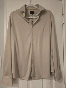 Marc Asher Herren New York Viskose elegantes Button Down Large Langarm Hemd UVP89 - Bild 1 von 11