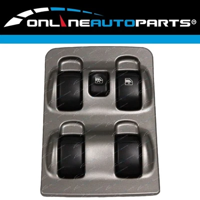 Master Power Electric Window Switch 4 Button for Mitsubishi Magna TL TW 2003~05 - Image 1 of 4