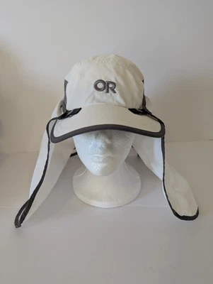 Sombrero de Investigación al Aire Libre Adulto Blanco Sol Corredor Panel Senderismo Pesca al Aire Libre  Foto 1 de 4