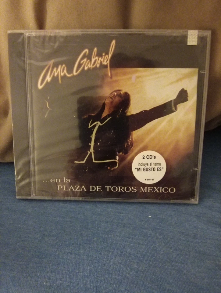 ANA GABRIEL-EN VIVO-EN LA PLAZA DE TOROS MEXICO-HERMOSA-1998-CONTIENE 2 CDS MINT - Image 1 of 1