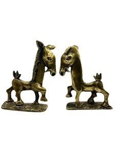 Antiguo par de sujetalibros Walter Bosse austriaco Art Deco de bronce para caballos de 1930 - Imagen 1 de 14