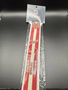 NFL San Francisco 49ers Damen Elastisches Anti Rutsch Stirnband 3er Pack Neu - Bild 1 von 4