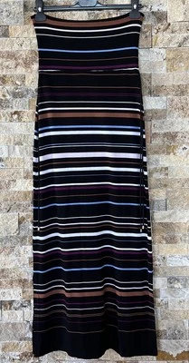 White House Black Market Striped Strapless Maxi Dress or skirt Size XSP EUC - Image 1 of 4
