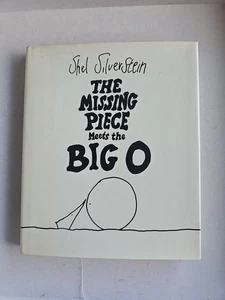 The Missing Piece Meets the Big O by Shel Silverstein - 1st Edition Hardcover VG - Picture 1 of 5