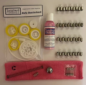 Kit de puesta a punto de mantenimiento de máquina de pinball Bally Quarterback 1976 - Imagen 1 de 3