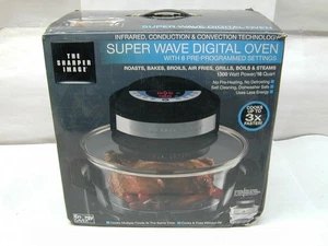 The Sharper Image CKY-20VD Digital Super Wave Convection Infrared Oven COMPLETE - Picture 1 of 2