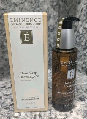 Aceite limpiador de cultivos de piedra orgánica Eminence 5 oz/150 ml NUEVO EN CAJA Foto 1 de 4