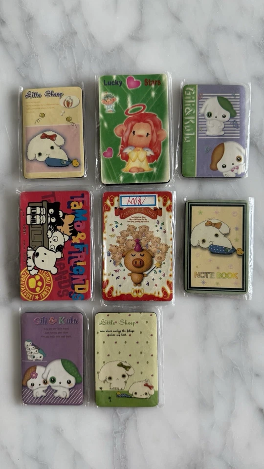 Set Of 8 Vintage Magnetic Mini Address Books - Image 1 of 2