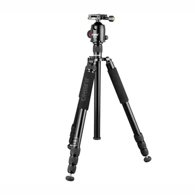 Tripod/Monopod Reisestativ Aluminium mit Stativkopf JUSINO TK-284 + BH-68 - Bild 1 von 4