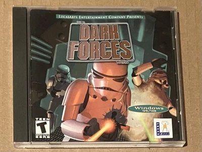 DARK FORCES PC, 1995 Star Wars Game Lucas Arts Vintage FPS -CD Rom is ex. shape - Image 1 of 3
