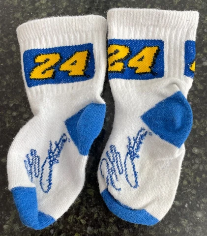 Jeff Gordon Nascar Onsie with Jacket and Matching Socks Size 12 months Cover