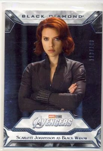 2021 Marvel Black Diamond Base Card /149 18 Black Widow - Bild 1 von 2