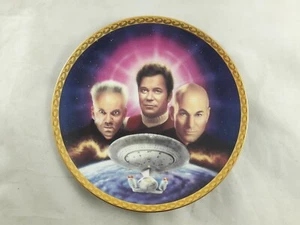 Star Trek Generatios The Ultimate Confrontation Hamilton Plate Collection sin certificado de autenticidad - Imagen 1 de 2