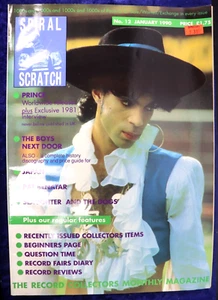 SPIRAL SCRATCH Magazine 1990 #12 Prince, The Boy Next Door, Japan, Record Mag F2 - Picture 1 of 3